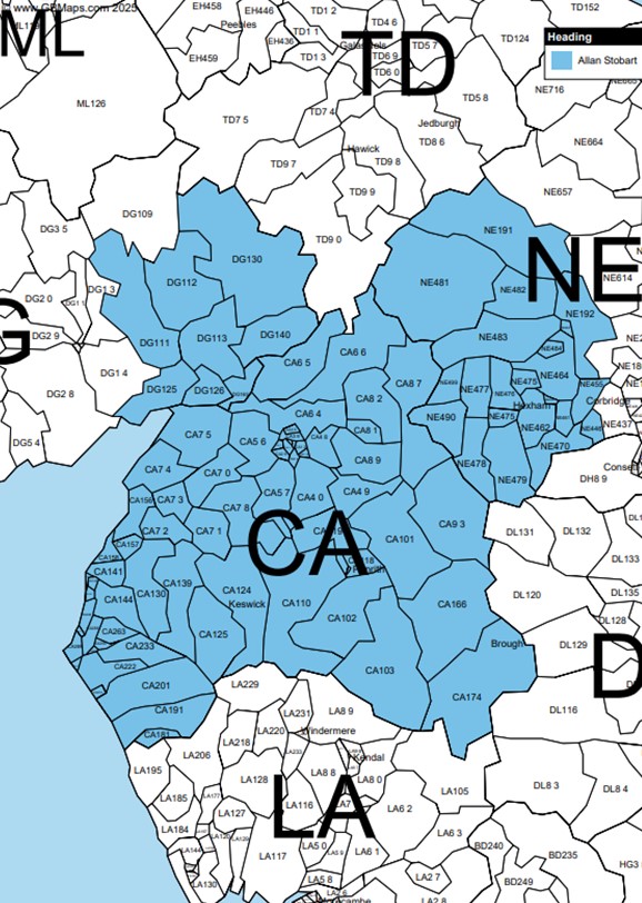 allan stobart delivery locations